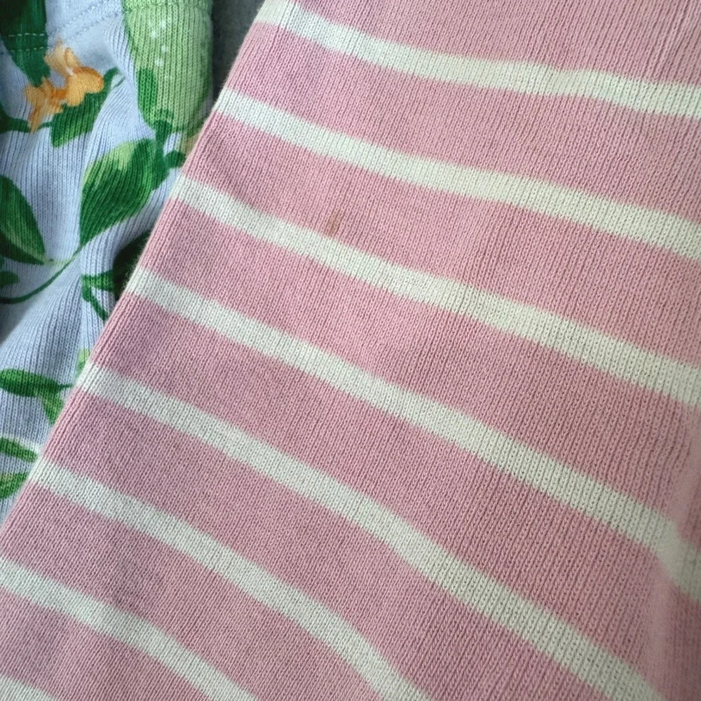 Janie and Jack Hanna Andersson Pajamas Kids 18-24M Fruit Stripe Bundle Pink Blue